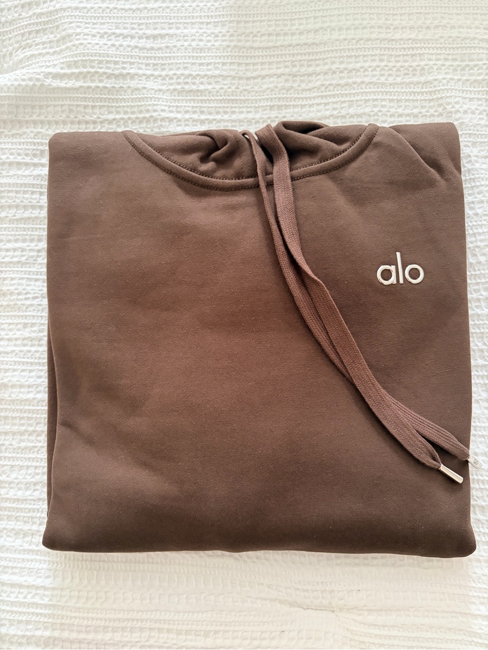 Alo Unisex Espresso Hoodie Sweatshirt Medium